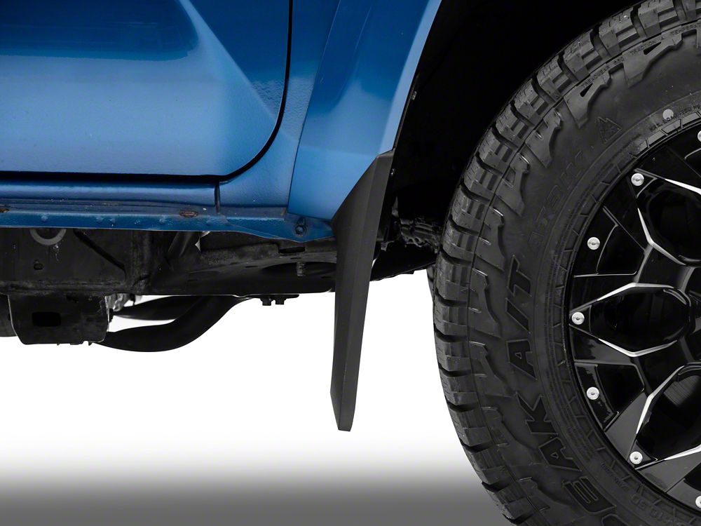 RedRock Molded Mud Guards; Front and Rear (16-23 Tacoma w/ OE Fender Flares)