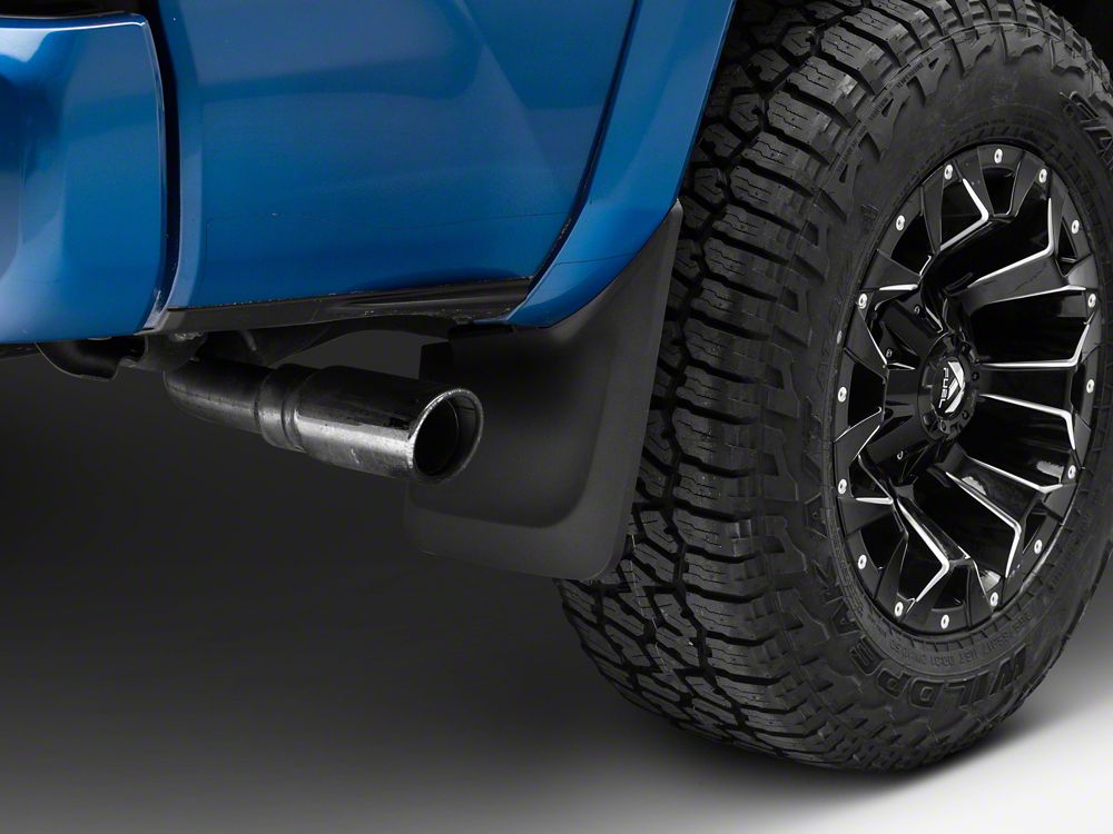 RedRock Molded Mud Guards; Front and Rear (16-23 Tacoma w/ OE Fender Flares)