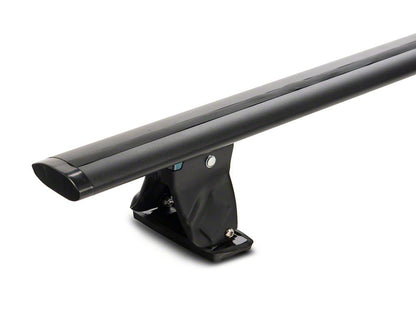 RedRock Cross Bar Roof Rack; Black; 60-Inch (16-18 Tacoma)