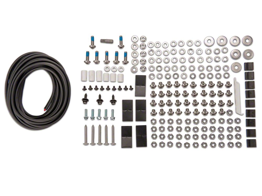 RedRock Replacement Fender Flare Hardware Kit for TT1052 Only (05-10 Tacoma w/ 6-Foot Bed)