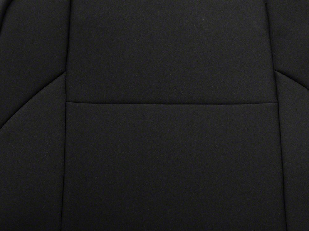 RedRock Premium Neoprene Front Seat Covers; Black (16-23 Tacoma Double Cab)