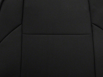 RedRock Premium Neoprene Front Seat Covers; Black (16-23 Tacoma Double Cab)