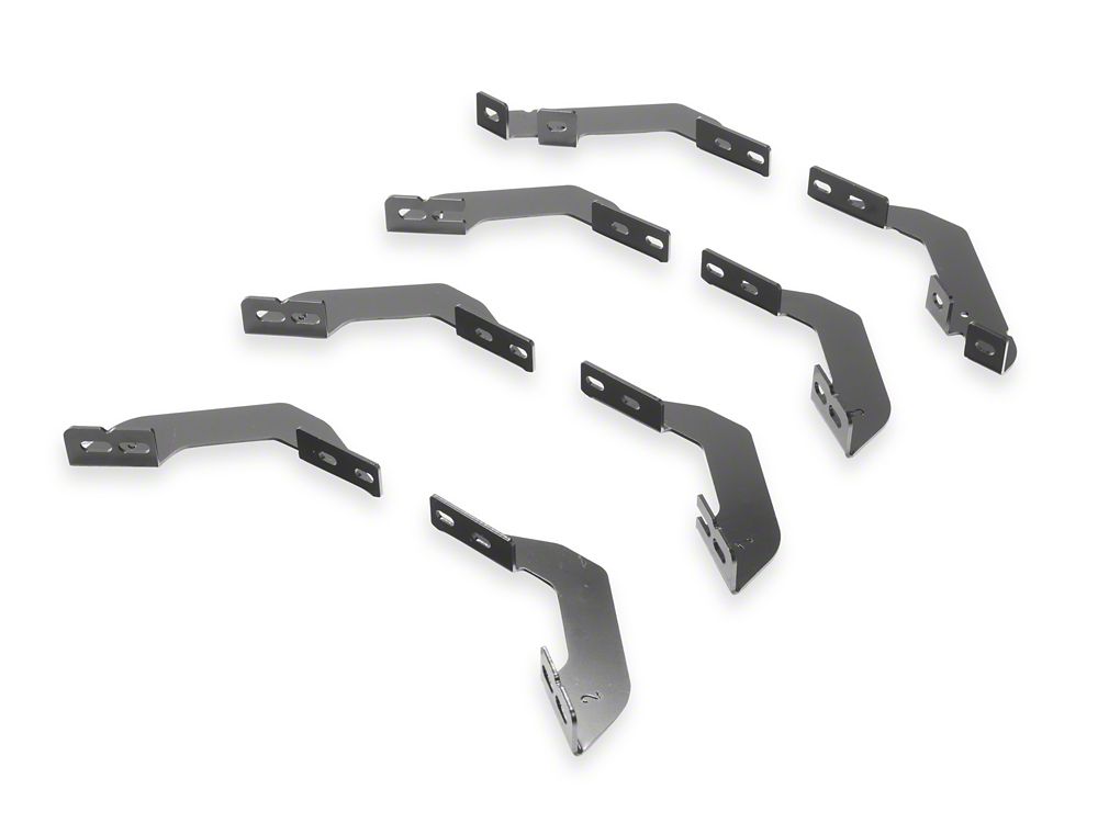 RedRock PNC Side Step Bars; Black (24-25 Tacoma Double Cab)