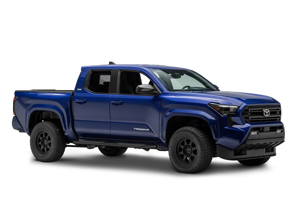 RedRock PNC Side Step Bars; Black (24-25 Tacoma Double Cab)