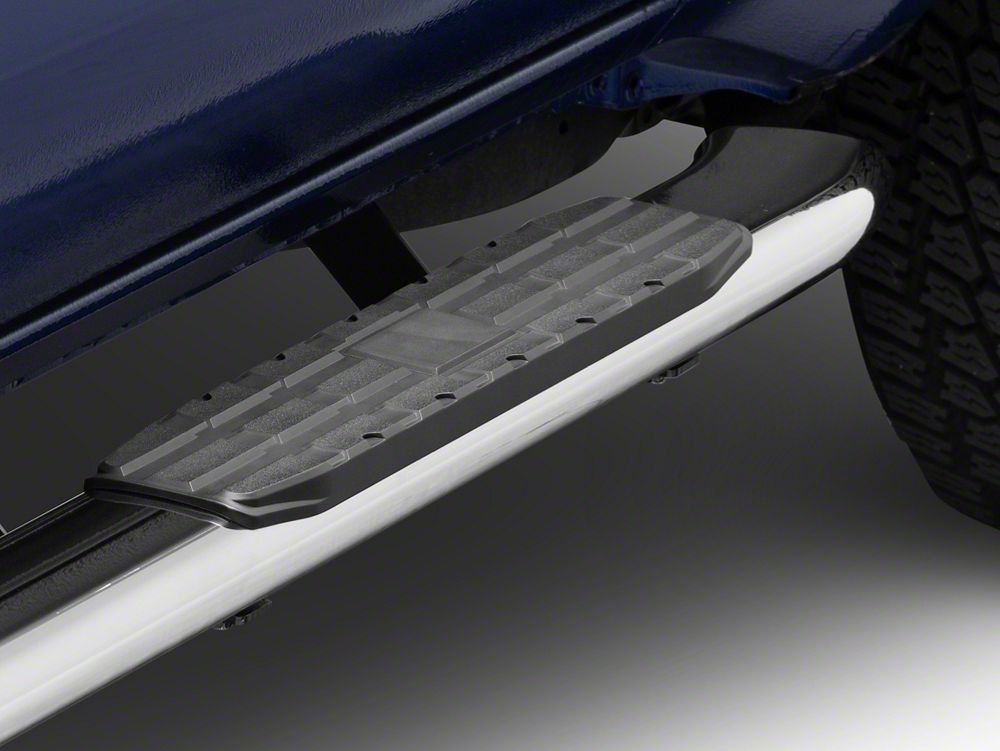RedRock PNC Side Step Bars; Stainless Steel (24-25 Tacoma Double Cab)