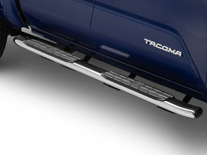 RedRock PNC Side Step Bars; Stainless Steel (24-25 Tacoma Double Cab)