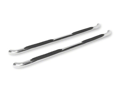 RedRock 3-Inch Side Step Bars; 304 Stainless Steel (24-25 Tacoma Double Cab)