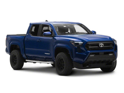 RedRock 3-Inch Side Step Bars; 304 Stainless Steel (24-25 Tacoma Double Cab)
