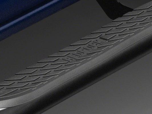RedRock 3-Inch Side Step Bars; Black (24-25 Tacoma Double Cab)