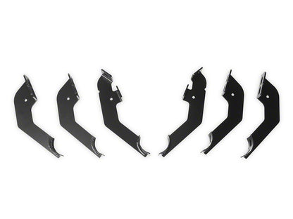 RedRock 3-Inch Side Step Bars; Black (24-25 Tacoma Double Cab)