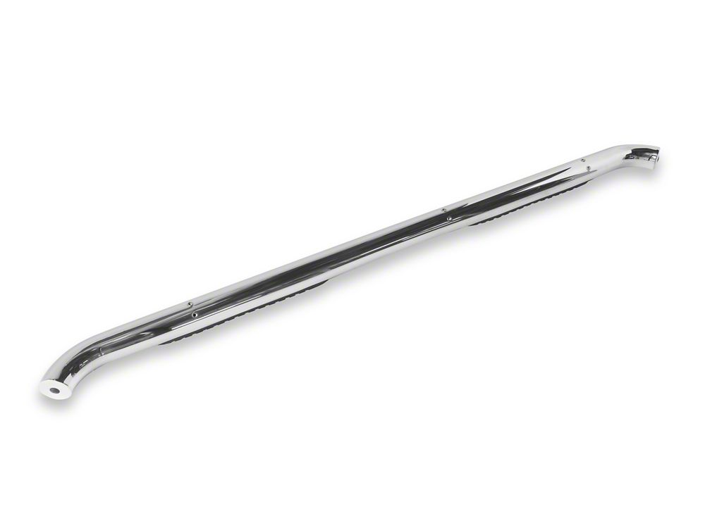 RedRock 3-Inch Side Step Bars; Stainless Steel (24-25 Tacoma Double Cab)