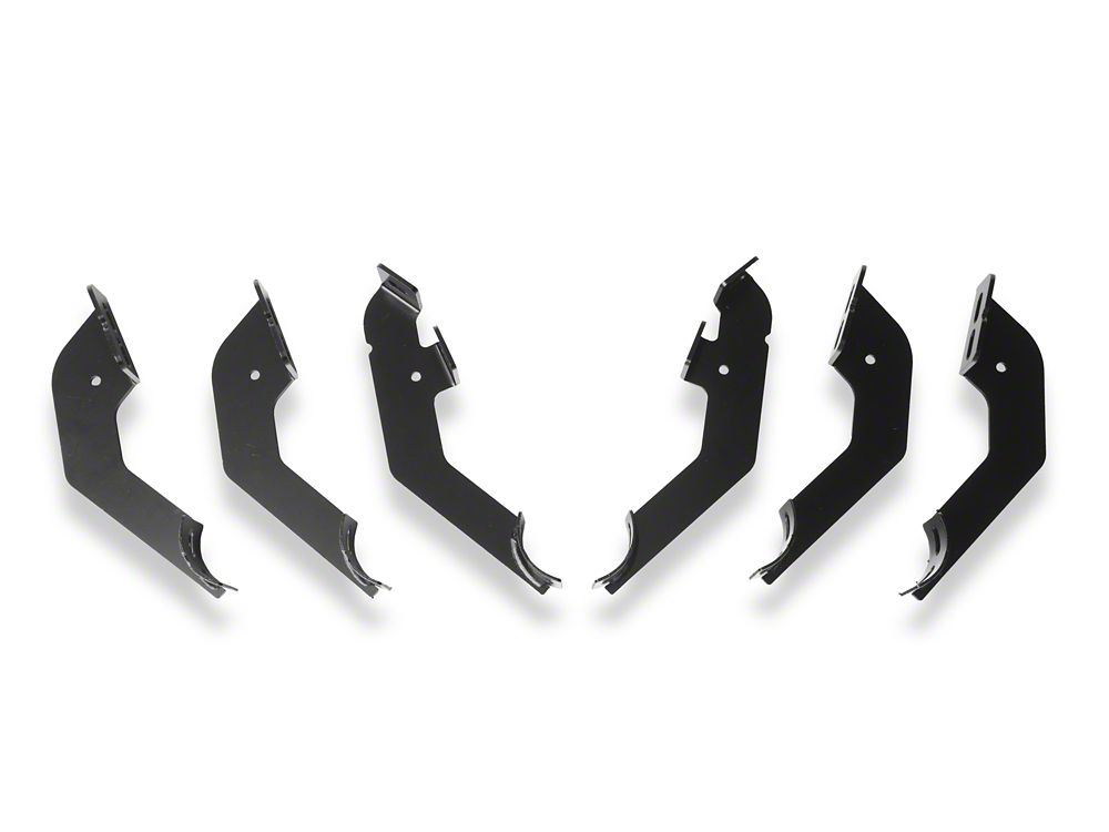 RedRock 3-Inch Side Step Bars; Stainless Steel (24-25 Tacoma Double Cab)