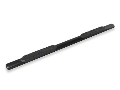 RedRock 4-Inch Oval Straight Side Step Bars; Black (24-25 Tacoma Double Cab)