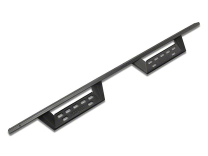 RedRock 4-Inch Drop TC1 Running Boards; Textured Black (05-23 Tacoma Double Cab)