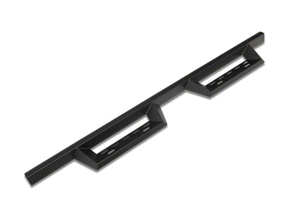 RedRock 4-Inch Drop TC1 Running Boards; Textured Black (05-23 Tacoma Access Cab)