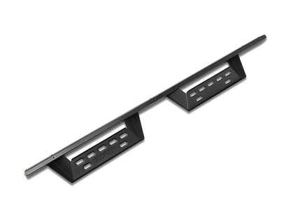 RedRock 4-Inch Drop TC1 Running Boards; Textured Black (05-23 Tacoma Access Cab)