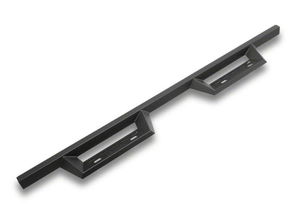 RedRock 4-Inch Drop TC1 Running Boards; Textured Black (24-25 Tacoma Double Cab)