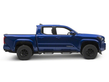 RedRock 4-Inch Drop TC1 Running Boards; Textured Black (24-25 Tacoma Double Cab)