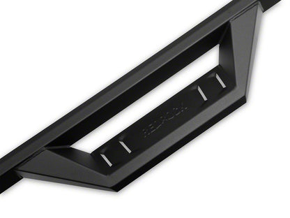 RedRock TC2 Drop Step Running Boards; Textured Black (05-23 Tacoma Double Cab)