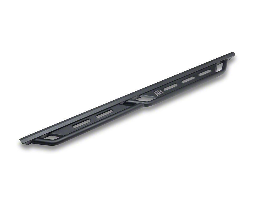 RedRock TC3 HD Rocker Steps; Textured Black (05-23 Tacoma Double Cab)