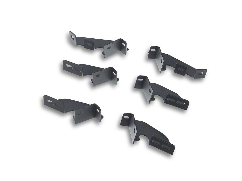 RedRock TC3 HD Rocker Steps; Textured Black (24-25 Tacoma Double Cab)