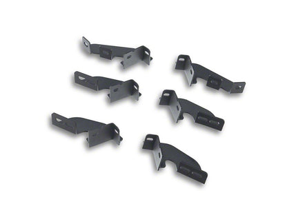 RedRock TC3 HD Rocker Steps; Textured Black (24-25 Tacoma Double Cab)