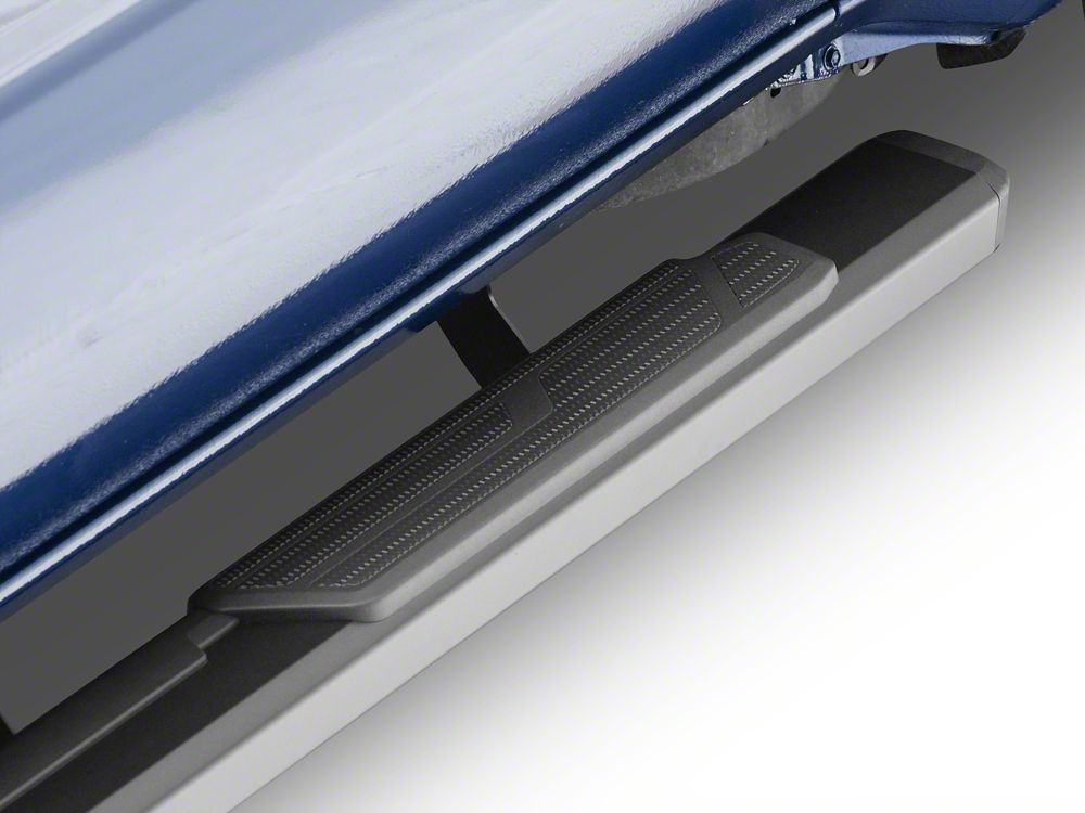 RedRock OEM Style Rocker Side Step Bars; Black (24-25 Tacoma Double Cab)