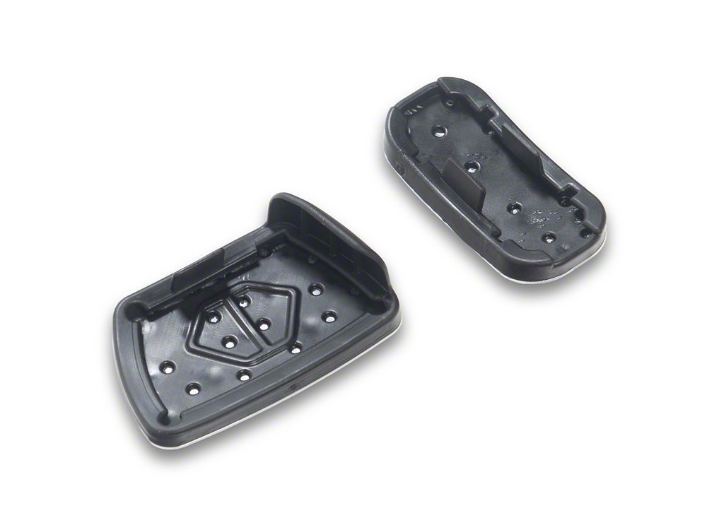 RedRock Billet Pedal Set; Silver (24-26 Tacoma)