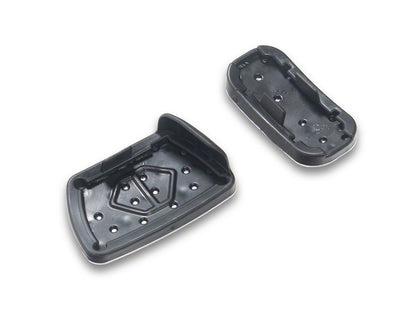 RedRock Billet Pedal Set; Silver (24-26 Tacoma)