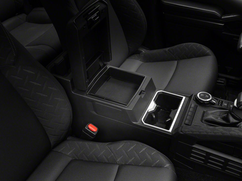 RedRock Center Console Storage Tray with Silicone Liner; 1-Compartment (24-26 Tacoma)