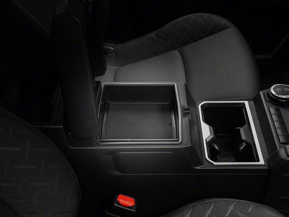 RedRock Center Console Storage Tray with Silicone Liner; 1-Compartment (24-26 Tacoma)