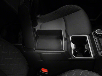 RedRock Center Console Storage Tray with Silicone Liner; 1-Compartment (24-26 Tacoma)