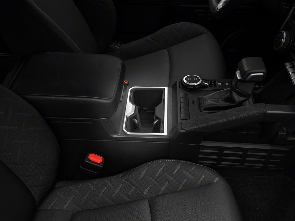 RedRock Front Cup Holder Insert; Silicone (24-26 Tacoma)