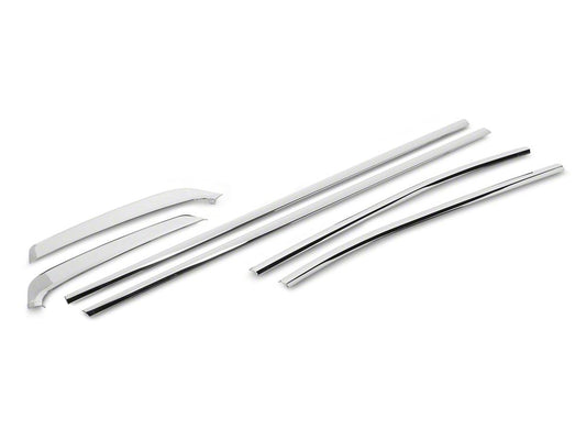 RedRock Window Trim; Chrome (24-26 Tacoma)