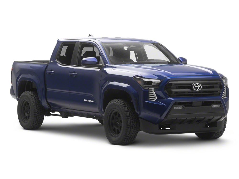 RedRock Bumper Vent Cover; Gloss Silver (24-26 Tacoma)