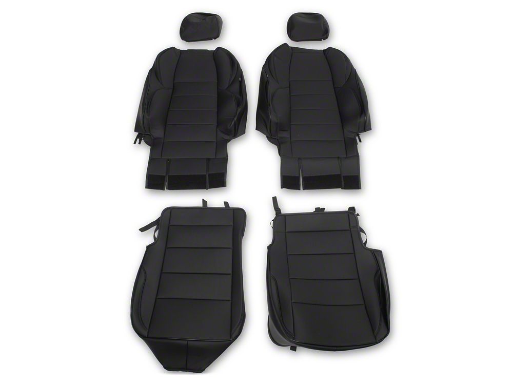 RedRock Custom Fit Perforated Synthetic Leather Seat Covers (24-26 Tacoma)