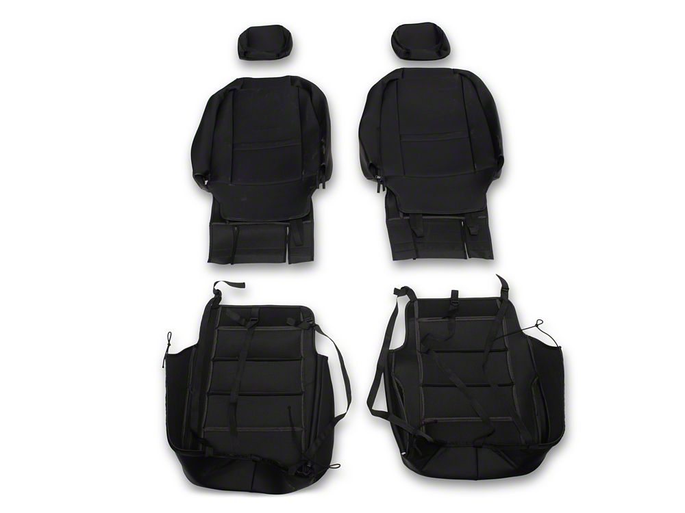 RedRock Custom Fit Perforated Synthetic Leather Seat Covers (24-26 Tacoma)