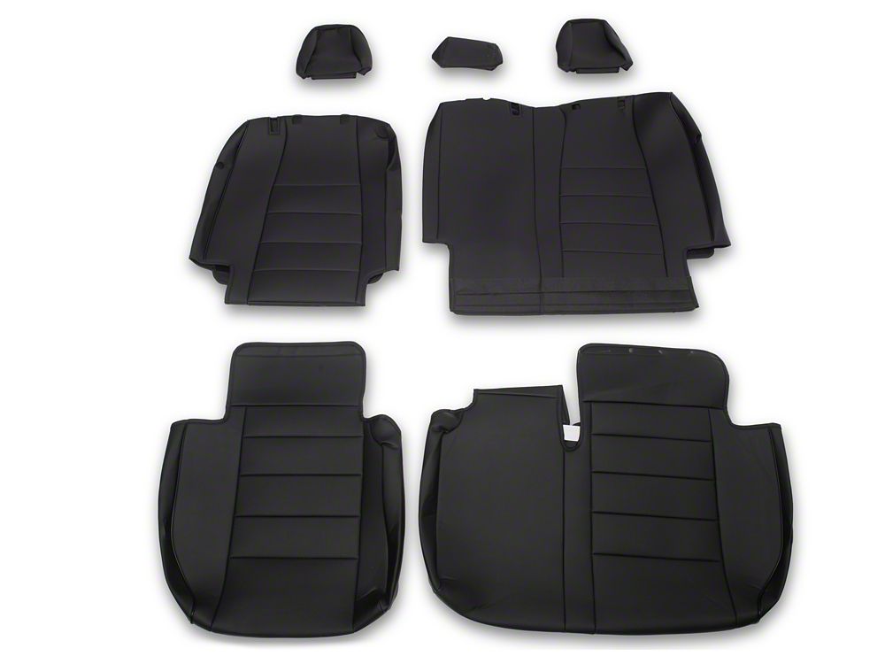 RedRock Custom Fit Perforated Synthetic Leather Seat Covers (24-26 Tacoma)