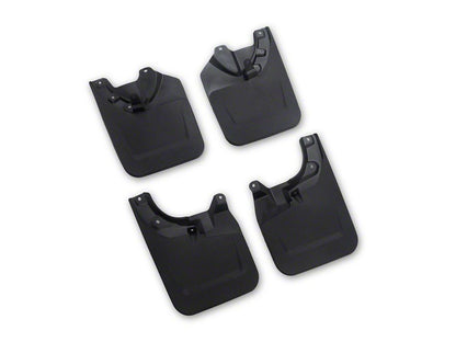 RedRock Molded Mud Guards; Front and Rear (21-23 Tacoma w/ OE Fender Flares)