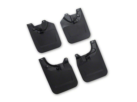RedRock Molded Mud Guards; Front and Rear (21-23 Tacoma w/ OE Fender Flares)