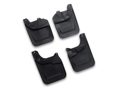 RedRock Molded Mud Guards; Front and Rear (21-23 Tacoma w/ OE Fender Flares)