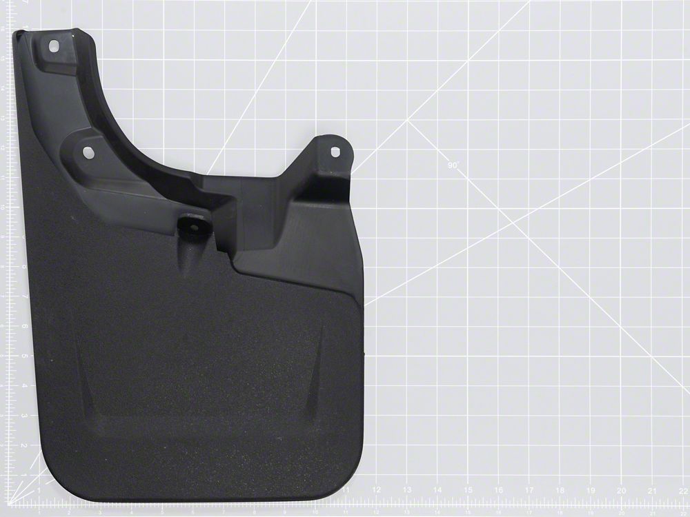 RedRock Molded Mud Guards; Front and Rear (21-23 Tacoma w/ OE Fender Flares)
