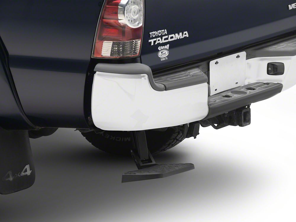 RedRock Retractable Bed Step; Rear Mounted (12-23 Tacoma)