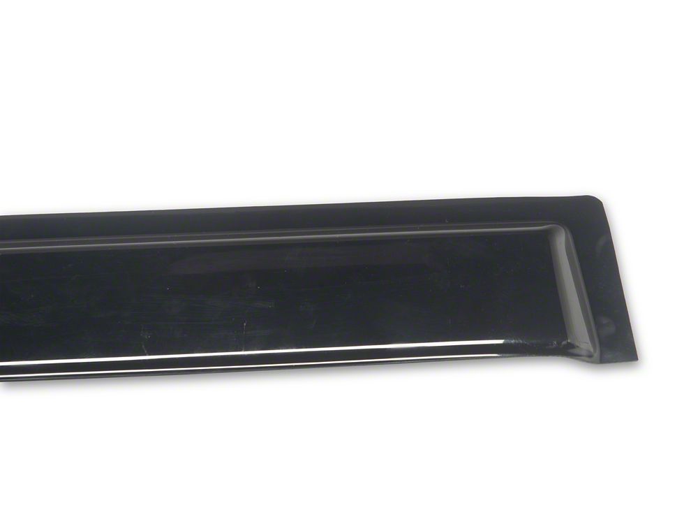 RedRock Rain Guards; Black (24-26 Tacoma)