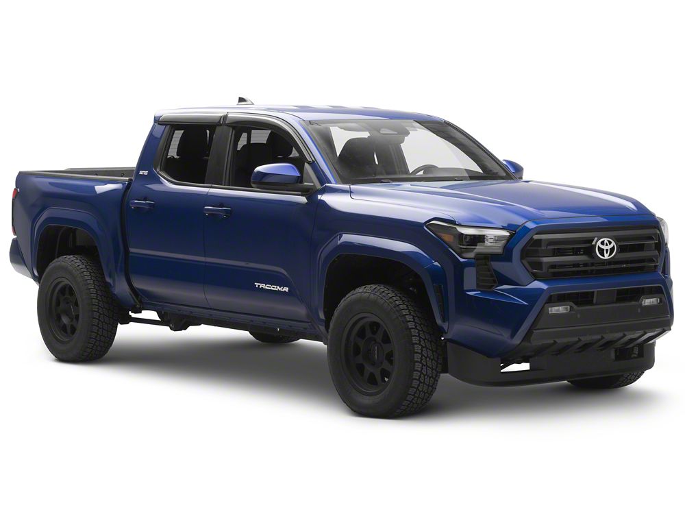 RedRock Rain Guards; Black (24-26 Tacoma)
