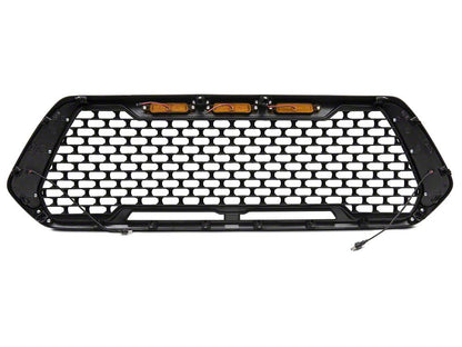 RedRock Baja Upper Replacement Grille with LED Lighting and DRL (16-18 Tacoma w/o Active Cruise)