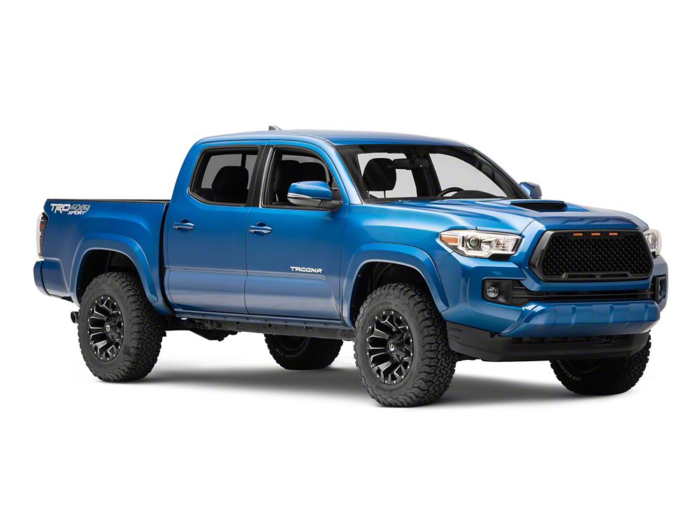 RedRock Baja Upper Replacement Grille with LED Lighting and DRL (16-18 Tacoma w/o Active Cruise)