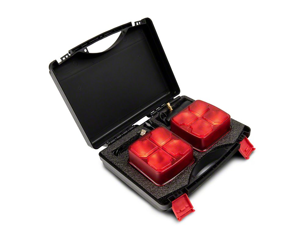 RedRock Wireless Magnetic Towing Lights with Storage Case (Universal; Some Adaptation May Be Required)