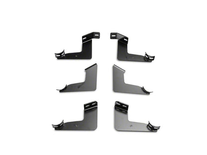 RedRock 3-Inch Side Step Bars; Black (07-21 Tundra Double Cab)