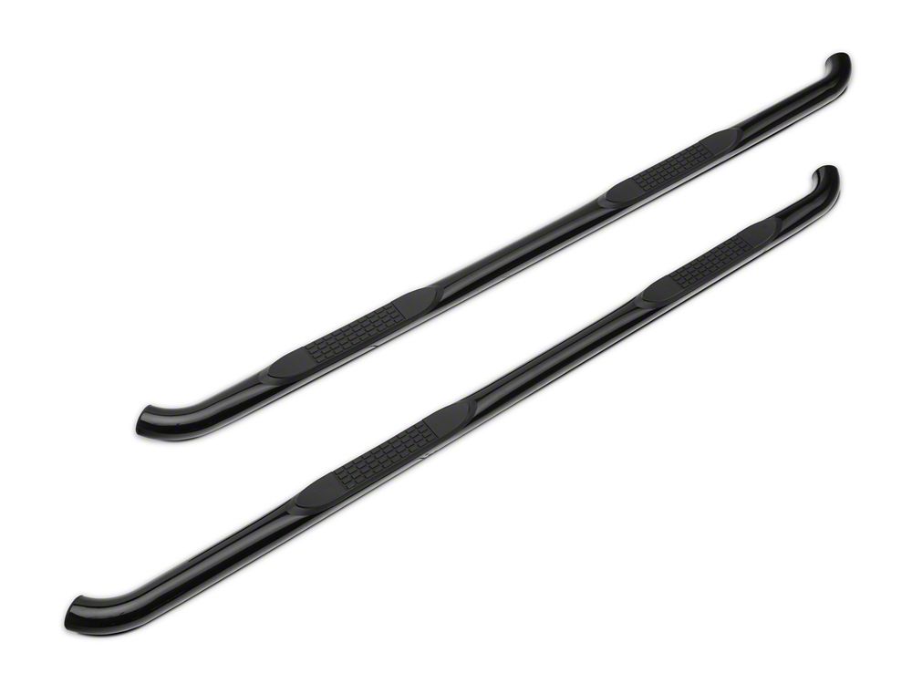 RedRock 3-Inch Side Step Bars; Black (07-21 Tundra CrewMax)